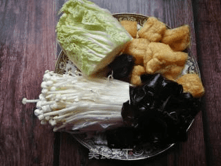 豆腐泡白菜木耳炖粉条的做法