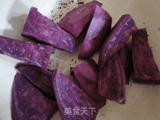 奶香紫薯冰皮月饼的制作方法
