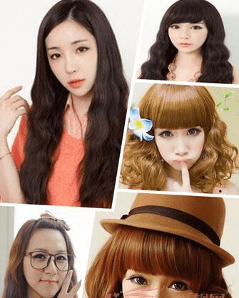 5款韩式中长蛋卷头发型 青春俏丽韩式蛋卷头发型图片